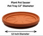 pot saucer 12 inches