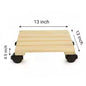 square  planter trolly