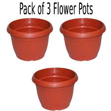 pack of 3 pot 10"