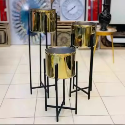 metal pot holder stand
